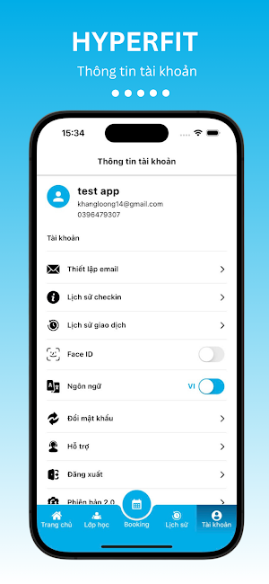 HYPERFIT Screenshot 2