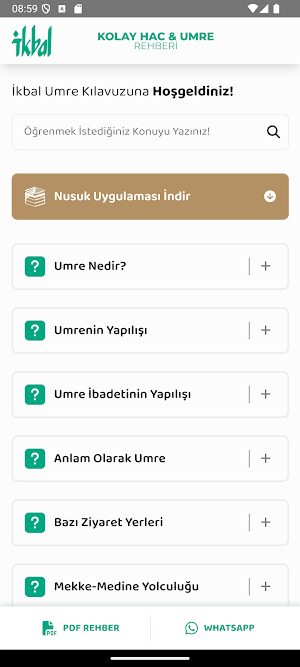 İkbal Hac-Umre Klavuzu Screenshot 1