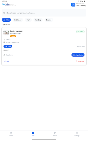 Skill Jobs Recruiter Screenshot 2