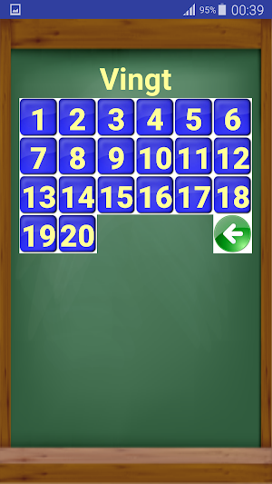 Les chiffres en français - jeux de maths Screenshot 2