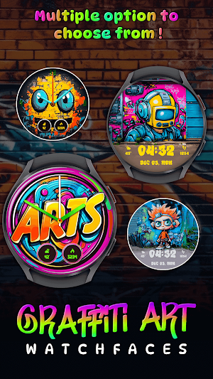 Graffiti Art Watch Faces Screenshot 2