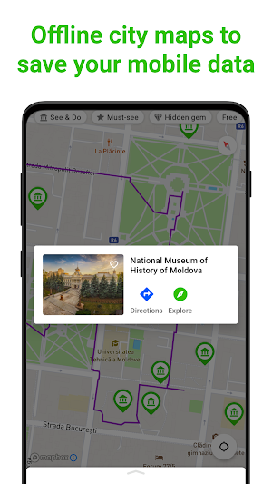 Chișinău Tour Guide:SmartGuide Screenshot 3