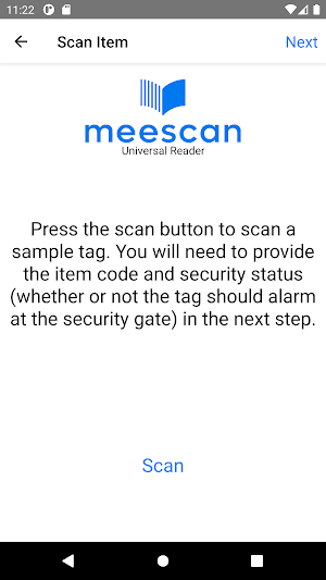Meescan Universal Reader Screenshot 2