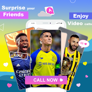 Ronaldo Fake call video & chat Screenshot 0