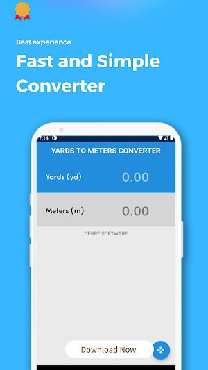 Yards to Meters Converter Screenshot 0
