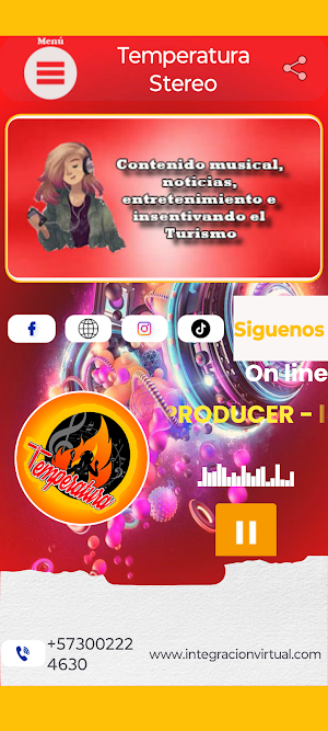 Radio Temperatura Stereo Screenshot 0