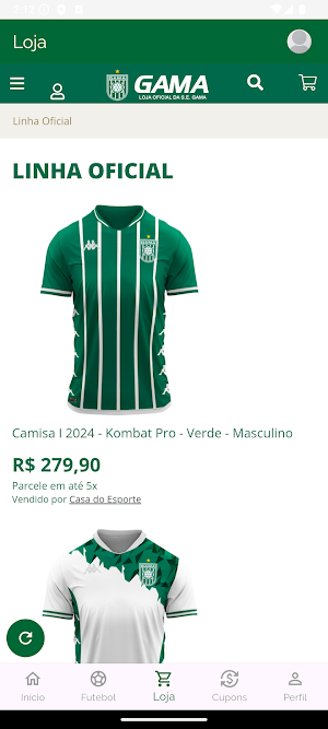 SE Gama App Screenshot 2