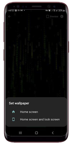 Hacker Live Wallpaper Screenshot 2
