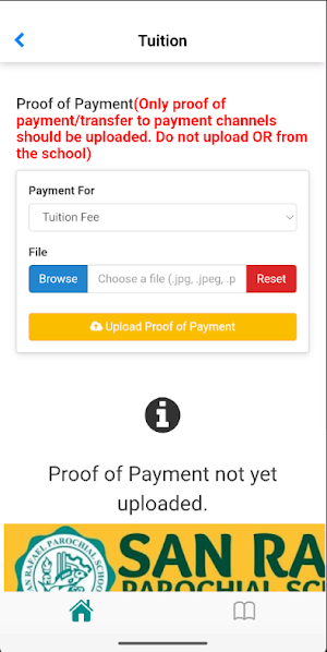 SRPS Mobile Portal Screenshot 2