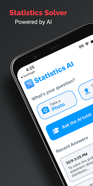 Statistics Solver: Stats AI Screenshot 0