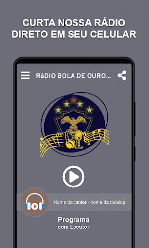 Rádio Bola de Ouro FM Screenshot 0