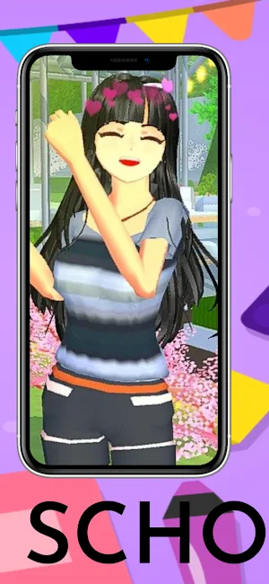 Sakura to School Wallpaper Screenshot 3