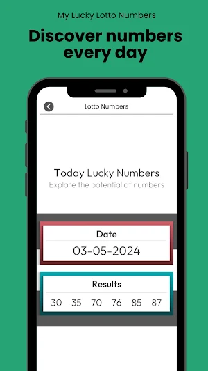 My Lucky Lotto Numbers Screenshot 1