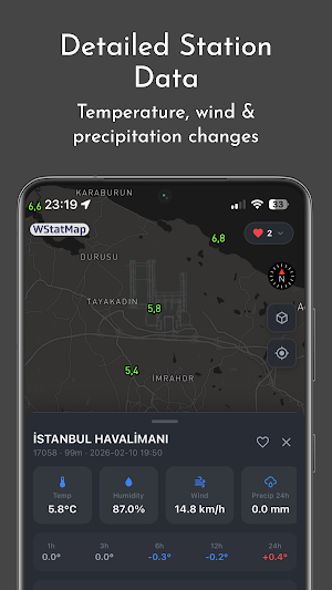 WStatMap-Weather Map & Live Screenshot 2