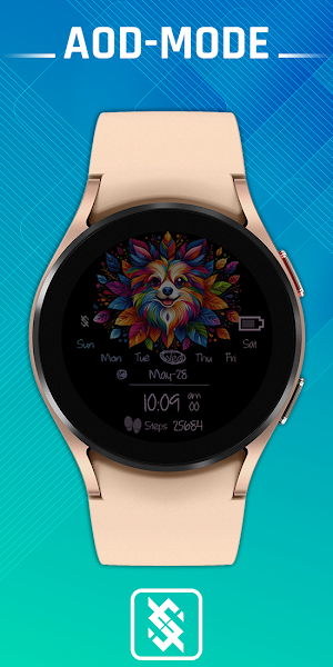 BFF65- Neon Art Dog colorful Screenshot 1
