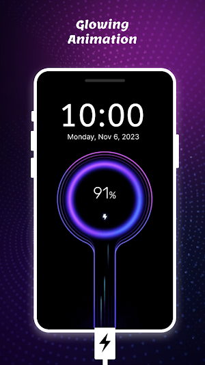 Battery Charging Animation Screenshot 2