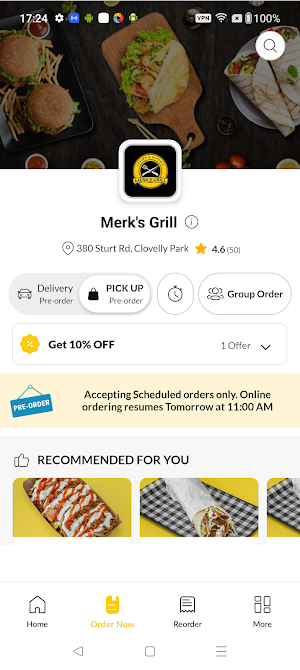Merks Grill Screenshot 1