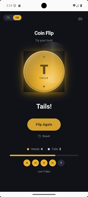 Yazı Tura - Coin Flip Screenshot 0