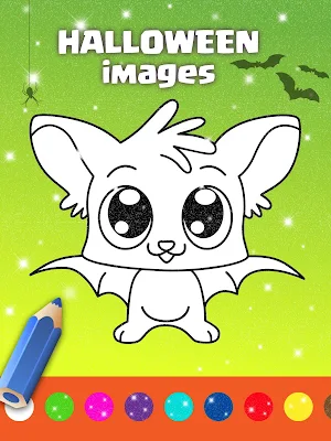 Halloween Coloring Book Screenshot 3