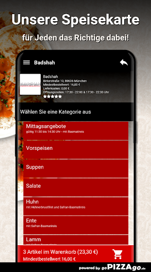 Badshah München Screenshot 3