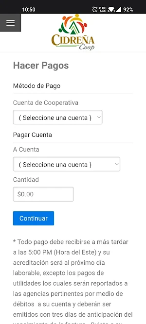 Cidreña Coop Movil Screenshot 3