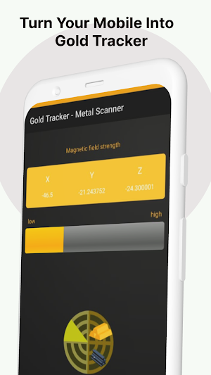 Gold Tracker - Metal Scanner Screenshot 2