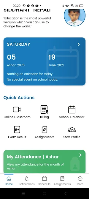 Basantapur Zenith English Boarding School Screenshot 1