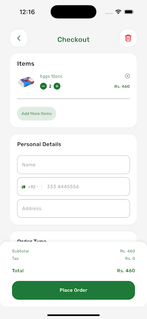 Ahmed Online Mart Screenshot 2