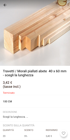 Cardigliano Legnami Screenshot 3