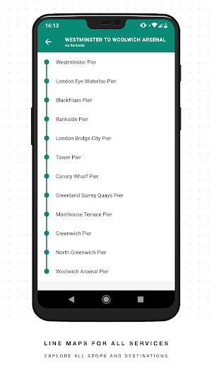 London River Bus Times and Map - Thames Commuter Screenshot 3