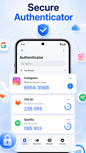 G Authenticator App: 2FA & MFA Screenshot 0