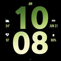 Army Green Watch Face