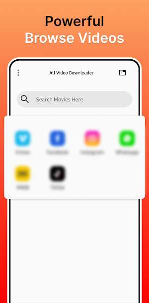 All Video Downloader HD - x Screenshot 1