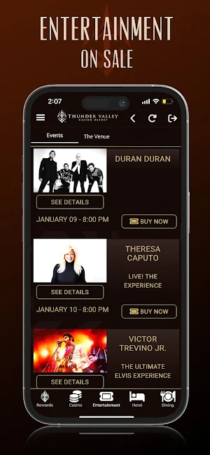 Thunder Valley Casino Resort Screenshot 2