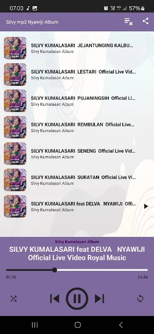 Silvy mp3 Nyawiji Album Screenshot 1