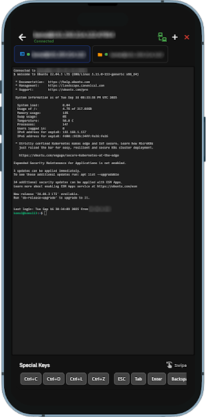XSSH Screenshot 1