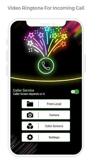 Full Screen Video Ringtone for Incoming Call Screenshot 3