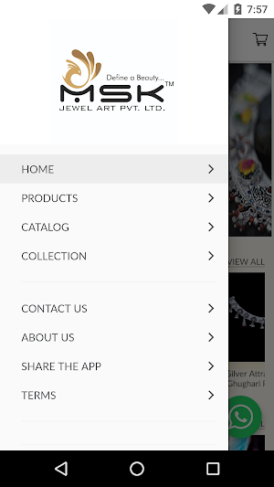 MSK Jewel Art - Gold & Silver Jewelry Manufacturer Screenshot 0
