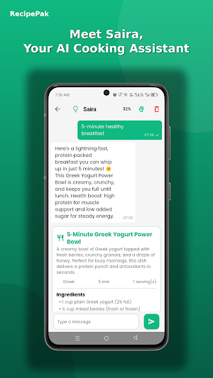 RecipePak: AI Social Recipes Screenshot 2