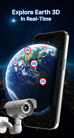 Live Earth Map & GPS Tracker Screenshot 0