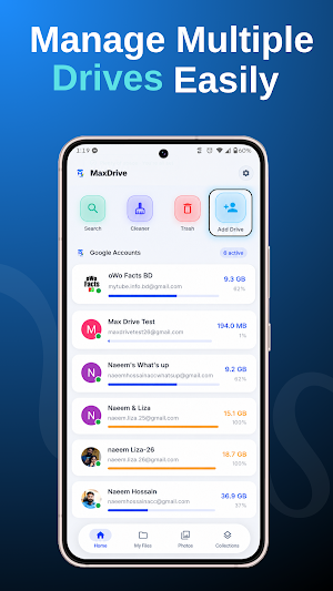 MaxDrive: Multi Cloud Storage Screenshot 1