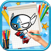 Learn to Draw Cartoon Heroes
