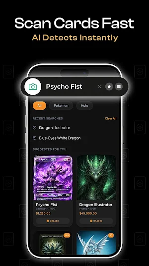 TCG Card Value Scanner Screenshot 0