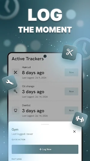 Lastimo: Last Time Tracker Screenshot 1