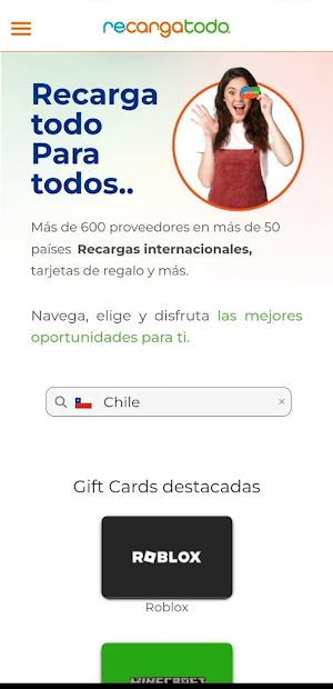 Recargatodo Screenshot 3