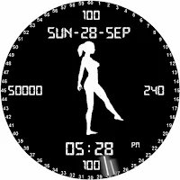 Animated Illusion Watch Face
