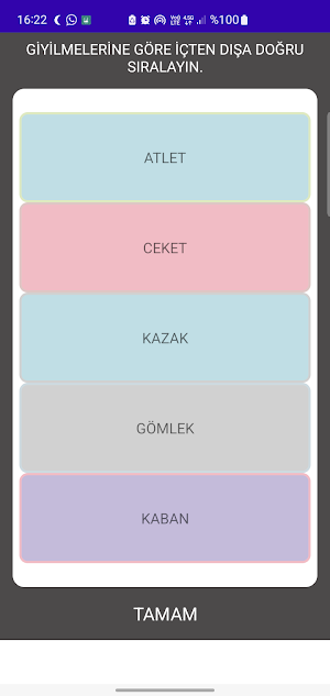 Haydi Sırala Bilgi Yarışması Screenshot 1