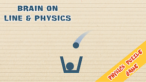 Brain on Line vs Physics Puzzle Screenshot 1