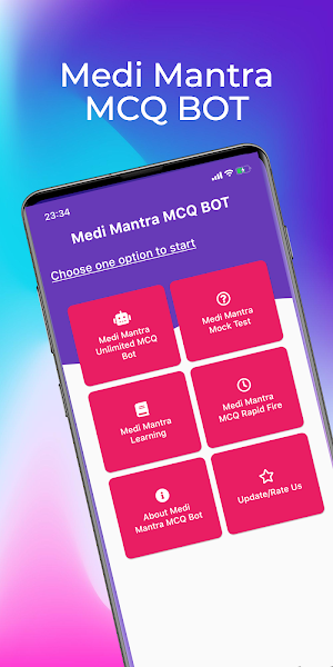 Medi Mantra MCQ BOT Screenshot 0