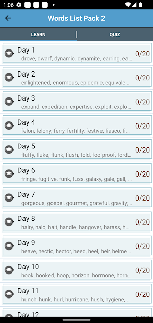 5000 GRE Vocabulary Screenshot 1
